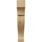 Ekena Millwork 3 1/8"W x 10"D x 18"H Extra Large Rockport Wood Corbel, Cherry CORW03X10X18RKCH - alternate 3